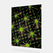 Neural Network Burst – Premium Acrylic Sign アクリルサイン (傾斜)