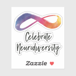 Neuro Diversity Watercolor無限 シール