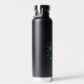 Neuro Hub Fitness Insulated Black Beverage Bottle ウォーターボトル (右面)