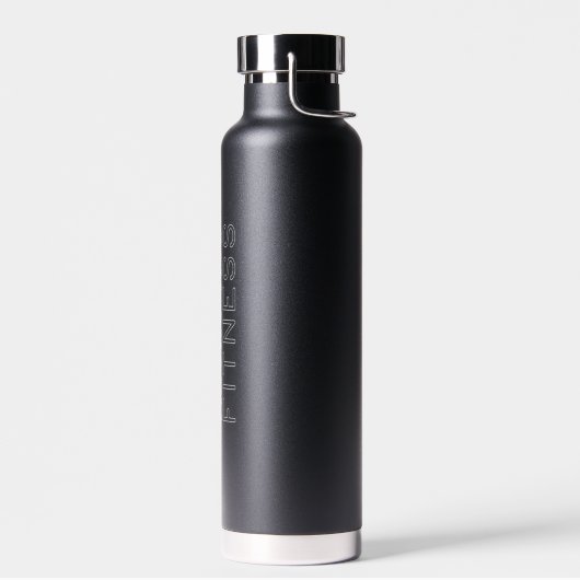 Neuro Hub Fitness Insulated Black Beverage Bottle ウォーターボトル (左面)