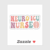 Neuro ICUナース、Neuro Intensive Unit 気に Rn Grad シール (シート)