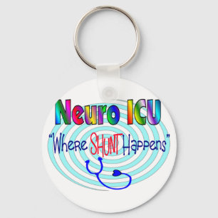 NEURO ICU 「SHUNTが起こる場所」 キーホルダー