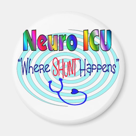 NEURO ICU 「SHUNTが起こる場所」 マグネット (正面)