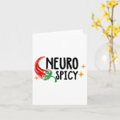 Neuro Spicy Neurodiversity - Adhd – 自閉症アワレ カード (黄色い花)