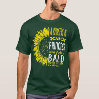 Neuroblastoma Awareness Princess Ribbon Childhood Tシャツ