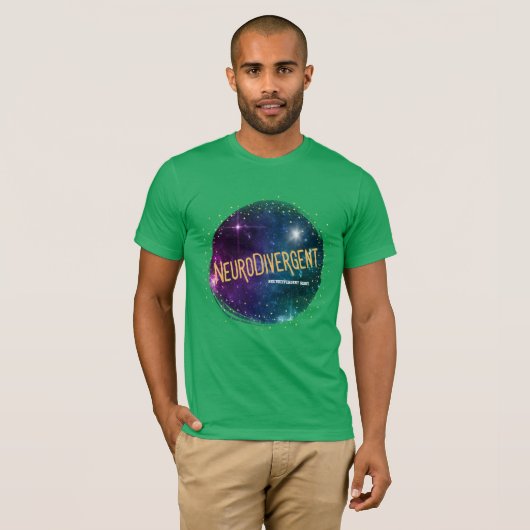 NeuroDivent宇宙シャツ Tシャツ (正面フル)