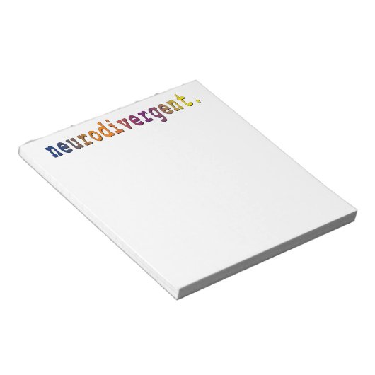 neurodivent.メモ帳 ノートパッド (アングル)