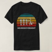 Neurodivergent ADHD Tシャツ (デザイン正面)