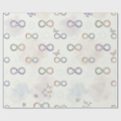 Neurodivergent Infinity Symbol | Autism ADHD Pride ラッピングペーパー (フラット)