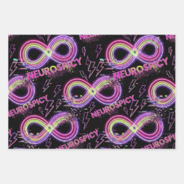 Neurodivergent Neurodiversity Wrapping Paper ラッピングペーパーシート