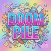 Neurodivergent Organizition Tool Doom Pile Label シール (正面)