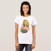 Neurodivergent Pop Art - Open Mind Marilyn Style Tシャツ (正面フル)