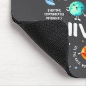Neurodiverse Universe Iep Special Ed Paraprofessio マウスパッド (コーナー)