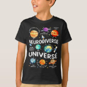 Neurodiverse Universe Iep Special Ed Paraprofessio Tシャツ (正面)