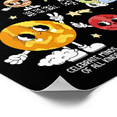 Neurodiverse Universe Planet Autism Awareness Supp ポスター (角)