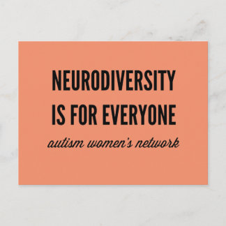 NeurodiversityはEveryone Postages向け ポストカード