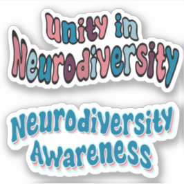 Neurodiversity認識度*説明を参照* シール