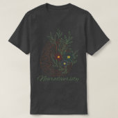 Neurodiversity ADHD ASD Autism Tシャツ (デザイン正面)