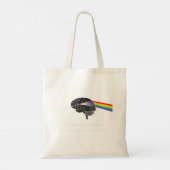 Neurodiversity Autism Spectrum ASD ADHD Rainbow Br トートバッグ (裏面)