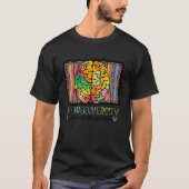 Neurodiversity Awareness Support Autism Rainbow Br Tシャツ (正面)
