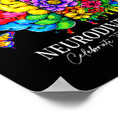 Neurodiversity celebrate the spectrum  ポスター (角)
