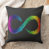 Neurodiversity Infinityロゴシャツ クッション (ブランケット)