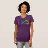 Neurodiversity Infinityロゴシャツ Tシャツ (正面フル)