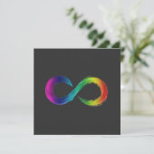 Neurodiversity Infinity Logo card  (スタンド正面)