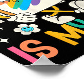 Neurodiversity is jam inclusion autism awareness ポスター (角)