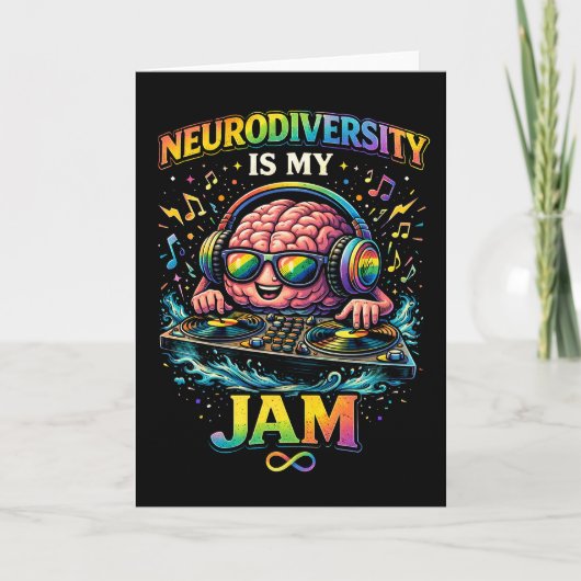 Neurodiversity Is My Jam シーズンカード (正面)