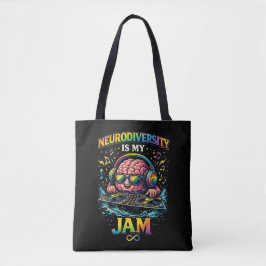Neurodiversity Is My Jam トートバッグ