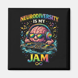 Neurodiversity Is My Jam マグネット