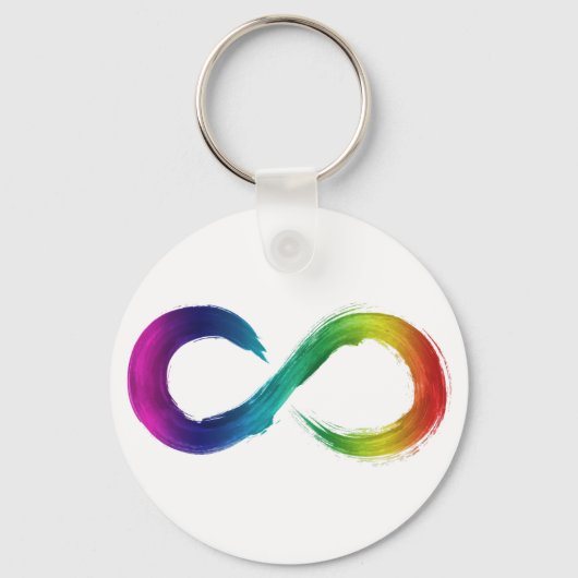 neurodiversity logo keychain キーホルダー (正面)