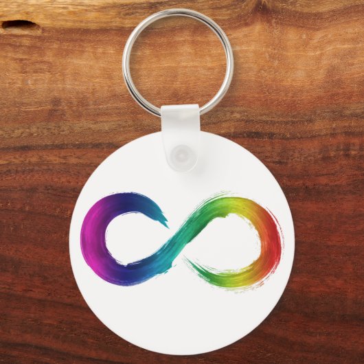 neurodiversity logo keychain  キーホルダー (正面)