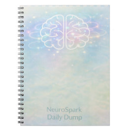 Neurodiversity NeuroSpark デイリー ダンプ パステル デザイン ノートブック