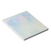 Neurodiversity NeuroSpark Daily Dump Pastel Design ノートパッド (アングル)