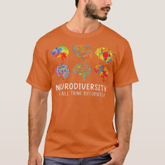 Neurodiversity Shirt - ADHD自閉症を受け入れるアウェネ Tシャツ