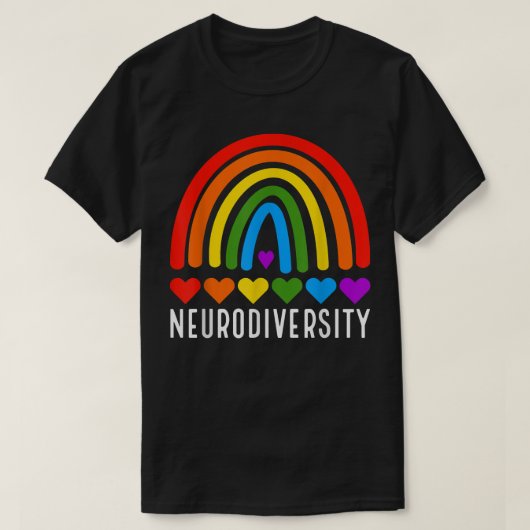Neurodiversity Shirt Autism Spectrum ADD ADHD Rain Tシャツ (デザイン正面)