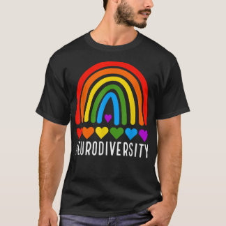 Neurodiversity Shirt Autism Spectrum ADD ADHD Rain Tシャツ