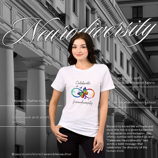 Neurodiversity T祝シャツトリブレンドシャツ トライブレンドＴシャツ