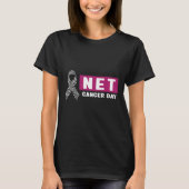 Neuroendocrine Cancer Awareness - World Net Cancer Tシャツ (正面)