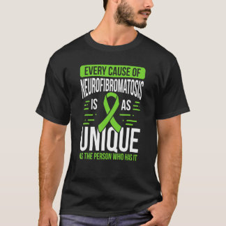 Neurofibromatosis Awareness Cause is Unique Green Tシャツ