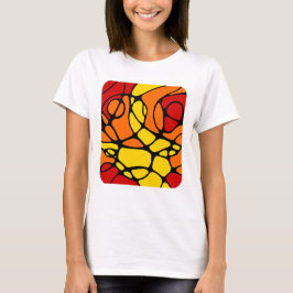 Neurografik modernes abstraktes Design Tシャツ