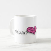 NeuroInstinctsの頭脳のマグ コーヒーマグカップ (正面左)