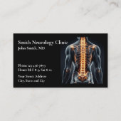 Neurologist Neurology Neurosurgeon Business Card 名刺 (正面)