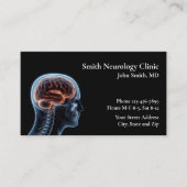 Neurologist Neurology Neurosurgeon Business Card 名刺 (正面)