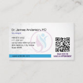 Neurology Therapy Business | Minimalist White 名刺 (正面)