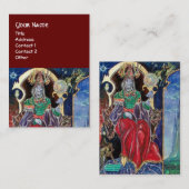 NEUROMANCER、マジシャン・キング・ブルー・レッド 名刺 (正面/裏面)