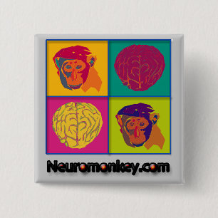 Neuromonkeyのバッジ 缶バッジ
