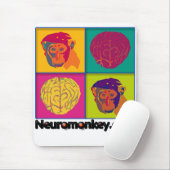 Neuromonkeyのマウスパッド マウスパッド (マウス)